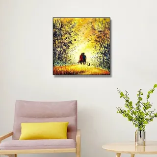 Romantic Couple Wall Painting for Indian Homes in 2026