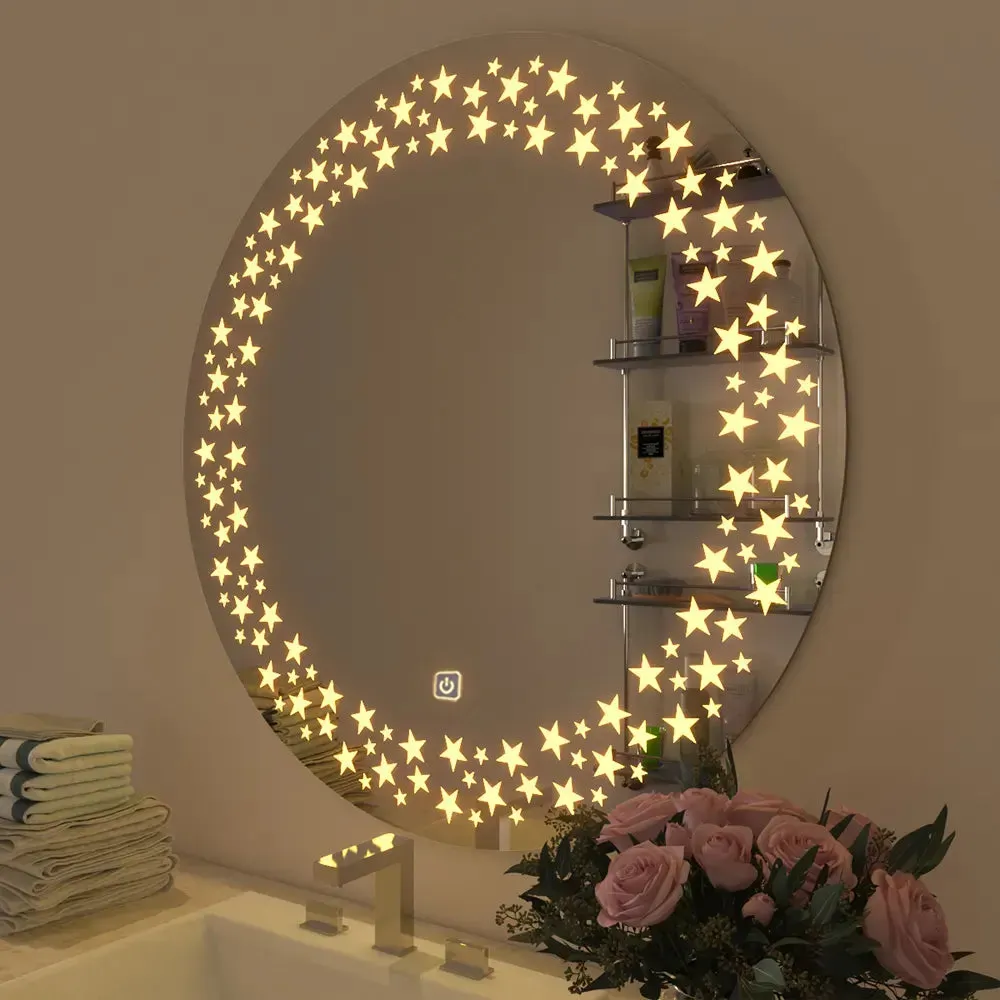 Twinkling Stars LED Bathroom Mirror – A WallMantra Editorial